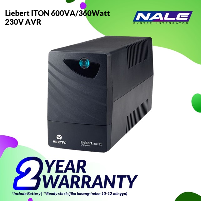 PSA600-BX-2 Vertiv Liebert ITON 600VA-360Watt 230V AVR (PSA600-BX) - Gambar 2