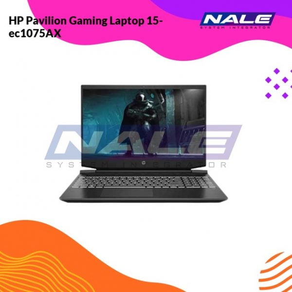 HP Pavilion Gaming Laptop 15-ec1075AX (AMD Ryzen5-4600H with GTX 1650 4GB/2x8GB - 3200hz/512GB)
